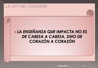 Es aquí donde hemos fallado.