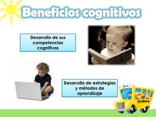 Desarrollo de sus
competencias
cognitivas
Desarrollo de estrategias
y métodos de
aprendizaje
 