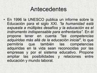 Enseñar po Competencias en MéXico