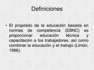 Enseñar po Competencias en MéXico
