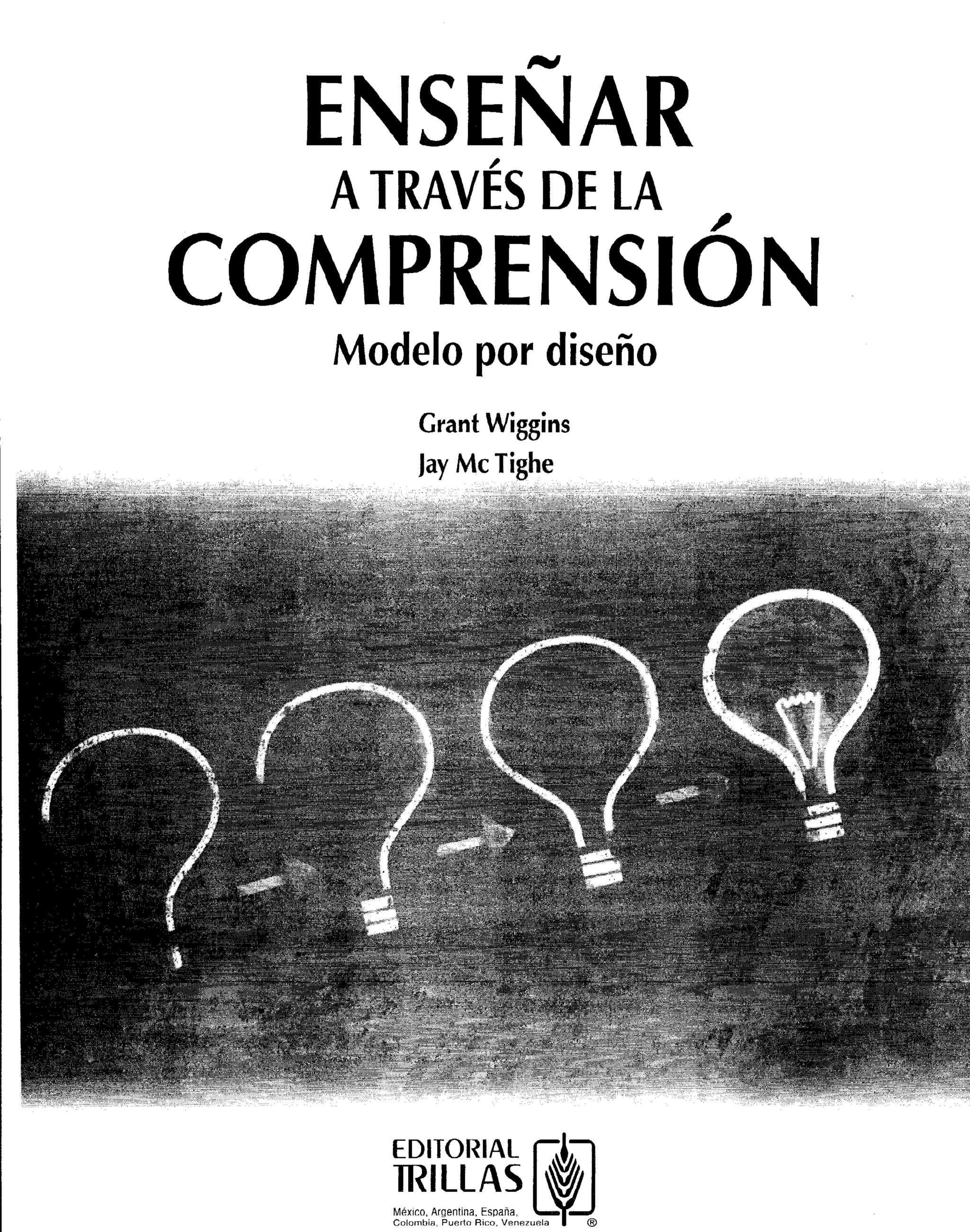 Enseñar a través de la comprensión modelo por diseño PDF