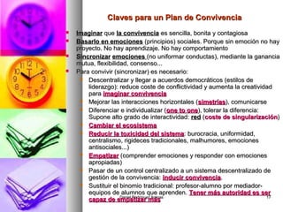 Daniel Rodríguez ArenasDaniel Rodríguez Arenas 1717
Claves para un Plan de ConvivenciaClaves para un Plan de Convivencia
...