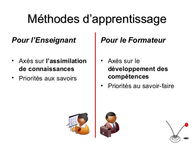 Enseignant vs formateur