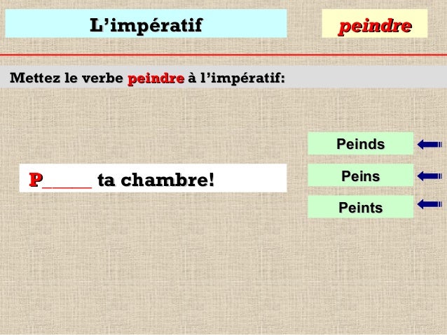 Enseignement Quizz Conjugaison