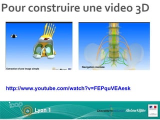 http://www.youtube.com/watch?v=FEPquVEAesk Pour construire une video 3D 