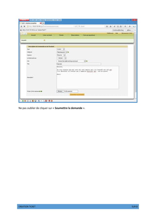ABCDEFGI EFAPCE QDRC 3 STB 3
Ne pas oublier de cliquer sur « Soumettre la demande ».
 