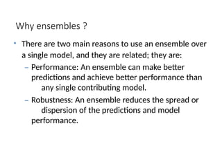 Ensemble-Learning technique in machine learning | PPTX