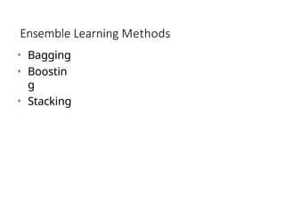 Ensemble-Learning technique in machine learning | PPTX