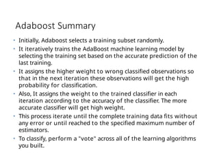 Ensemble-Learning technique in machine learning | PPTX
