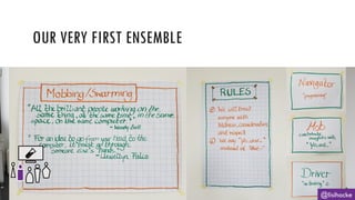 OUR VERY FIRST ENSEMBLE
@lisihocke
 