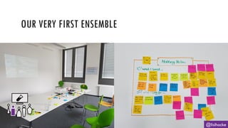 OUR VERY FIRST ENSEMBLE
@lisihocke
 