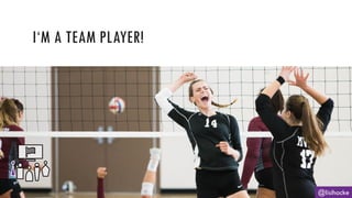 I‘M A TEAM PLAYER!
@lisihocke
 