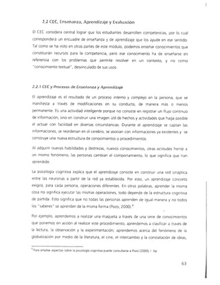 Ensenanza aprendizaje evaluacion