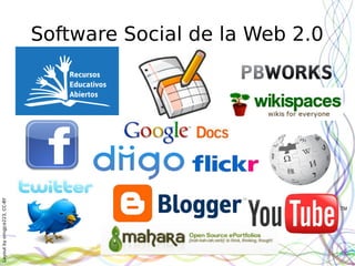 Layoutbyorngjce223,CC-BY
Software Social de la Web 2.0
 