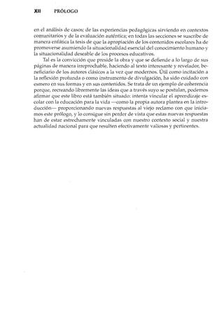 Ensenanza situada vinculo_entre_la_escuela_y_la_vida