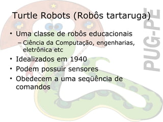 Ensinando a programar através do Python turtle graphics | PPT