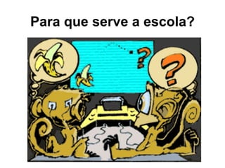 Para que serve a escola? 