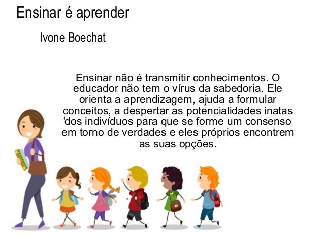 Resultado de imagem para ensinar e aprender
