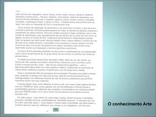 O conhecimento Arte
 