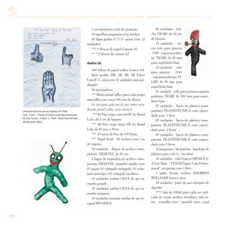 220
1 retroprojetor e tela de projeção
30 espelhos pequenos e/ou médios
36 lápis grafite nº 6 (3 caixas com 12
unidades)
*** 3 blocos de papel Canson A3
** * 2 blocos de canson A2
Atelier III:
100 folhas de papel sulfite branco A4
lápis grafite HB, 2B, 4B, 6B Faber
Castell (1 caixa com 12 unidades para gra-
duação)
30 apontadores
***Muito jornal velho (para cada grupo
uma pilha com cerca 100 cms de altura)
(se der para cada um de nós irmos reco-
lhendo jornal velho, seria ótimo!)
***40 Fita crepe comum3M do Brasil
Ltda. de 2 cm de largura
*** 40 Fita crepe larga 3M do Brasil
Ltda de 48 mm x 50 m
*** 30 sacos de lixo de 100 litros.
*** Papel Kraft /01 bobina com 1 m
de largura.
10 unidades - Régua de acrílico trans-
parente DESETEC de 30 cm.
2 Jogos de esquadros de acrílico trans-
parente DESETEC tamanho médio com
03 peças: 01 triângulo retângulo, 01 triân-
gulo isósceles e 01 triângulo escaleno.
10 unidades estilete OLFA de aço ta-
manho grande .
10 unidades estilete OLFA de aço ta-
manho pequeno.
10 unidades tesouras médias de aço in-
tegral MUNDIAL
Diretoria de Ensino de Jaú (Igaraçu doTietê)
Arte – Ciclo I – Projeto O Corpo e suas Representações
EE JoãoTuschi / 3ª Série C / Profª. Sônia Pires Almeida
Modificação:Mãos
06 unidades - trin-
cha TIGRE de 04 cm
de largura
15 unidades - mi-
cro rolo para pintura
-1345 - espuma poliés-
ter TIGRE de 40 mm
para superfícies lisas
15 unidades - rolo
para pintura - 1343
– espuma poliéster TI-
GRE de 90 mm para
superfícies lisas
01 unidade - rolo para pintura espuma
poliéster TIGRE de 300 mm para super-
fícies lisas
05 unidades - bacia de plástico trans-
parentes PLASTITÉCNICA com capaci-
dade para 1 litro
05 unidades - bacia de plástico trans-
parente PLASTITÉCNICA com capaci-
dade para 2 litros
05 unidades - bacia de plástico trans-
parente PLASTITÉCNICA com capaci-
dade para 5 litros
10 pequenas e 06 grandes - bandejas de
plástico para cola (e / ou tinta)
30 unidades - cola branca ORNIEX S/
A Ind. Brás. “ TENAZ Super Cola Profes-
sional” recipiente com 1 litro
1 galão Verniz acrílico SHERWIN
WILLIAMS branco neve
30 unidades - pano de saco alvejado de
algodão
***1 lata de 300ml para cada cor indi-
cada de verniz acrílico metalatex, nas co-
res: vermelho vivo / amarelo ouro / azul
 