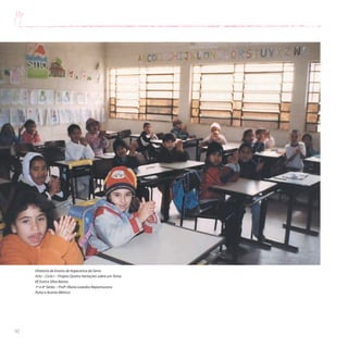 90
Diretoria de Ensino de Itapecerica da Serra
Arte – Ciclo I – Projeto Quatro Variações sobre umTema
EE Eurico Silva Bastos
1ª a 4ª Séries – Profª.Maria Leandra Nepomuceno
Pulso e Acento Métrico
 