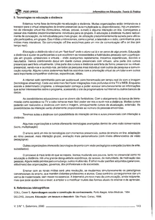 Ensino com tecnologias