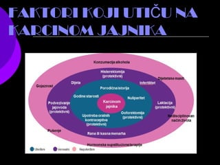 FAKTORI KOJI UTI U NAČ
KARCINOM JAJNIKA
 