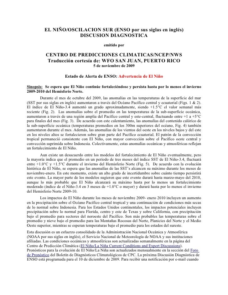 oscilacion sur el ni 209 o oscilacion sur oscilacion sur el ni 209 o oscilacion sur