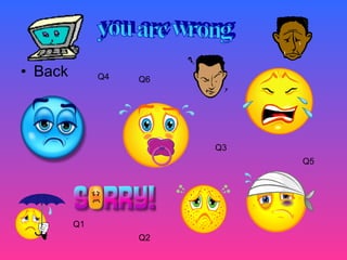 Back  you are wrong Q1 Q2 Q3 Q4 Q5 Q6 