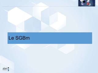Le SGBm
 