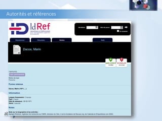 Autorités et références
 
