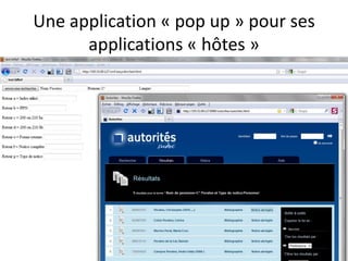 Linked data IST.fr ??theses.frSudocThèses soutenuesetThèses en cours ( 2011)Autorités SudocPlateforme pédagogique XHALrevues.orgPresses univ. de YCalamesPersée
