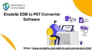 Enstella EDB to PST Converter
Software
https://www.enstella.com/edb-to-pst-conversion.html
 