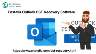 Enstella Outlook PST Recovery Software
https://www.enstella.com/pst-recovery.html
 