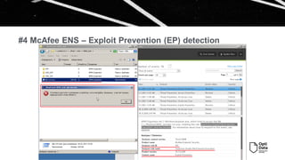 Перевірка роботи McAfee ENS. MVISION Insights SUNBURST.