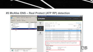 Перевірка роботи McAfee ENS. MVISION Insights SUNBURST.