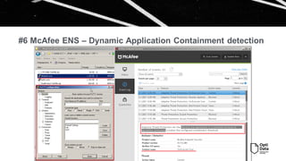 Перевірка роботи McAfee ENS. MVISION Insights SUNBURST.