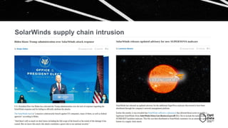 Перевірка роботи McAfee ENS. MVISION Insights SUNBURST.