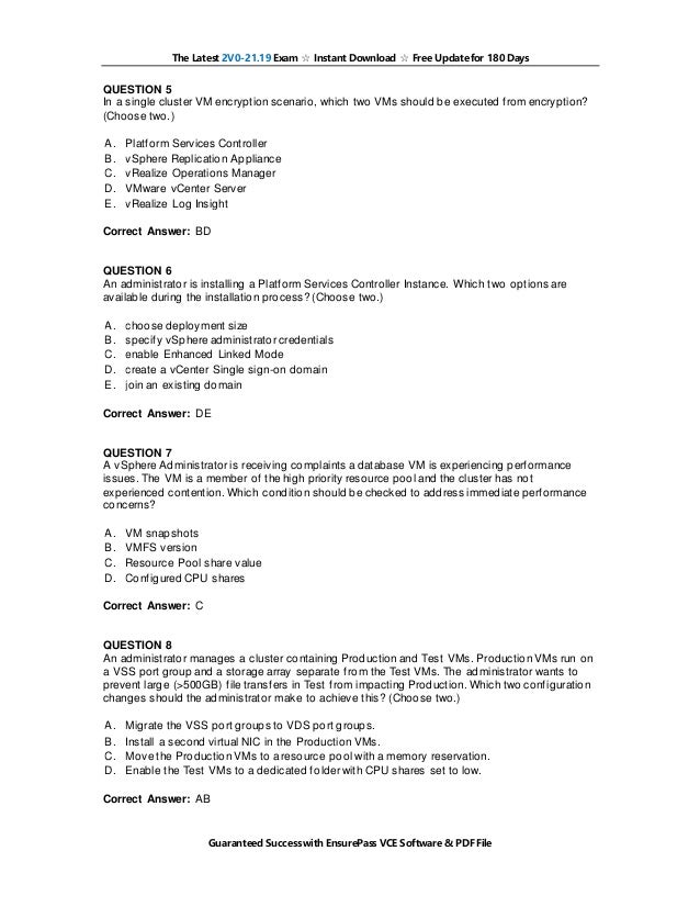 2V0-21.19 Exam Study Guide