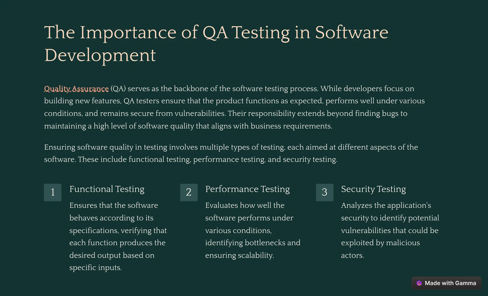 Enhancing Efficiency with Software Test Automation Services | PDF ...