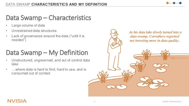DAMA Chicago - Ensuring your data lake doesn’t become a data swamp
