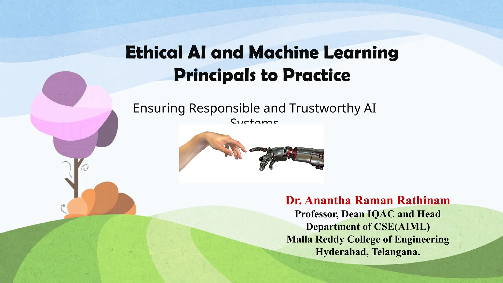 Ensuring Responsible And Trustworthy Ai Systems Pptx