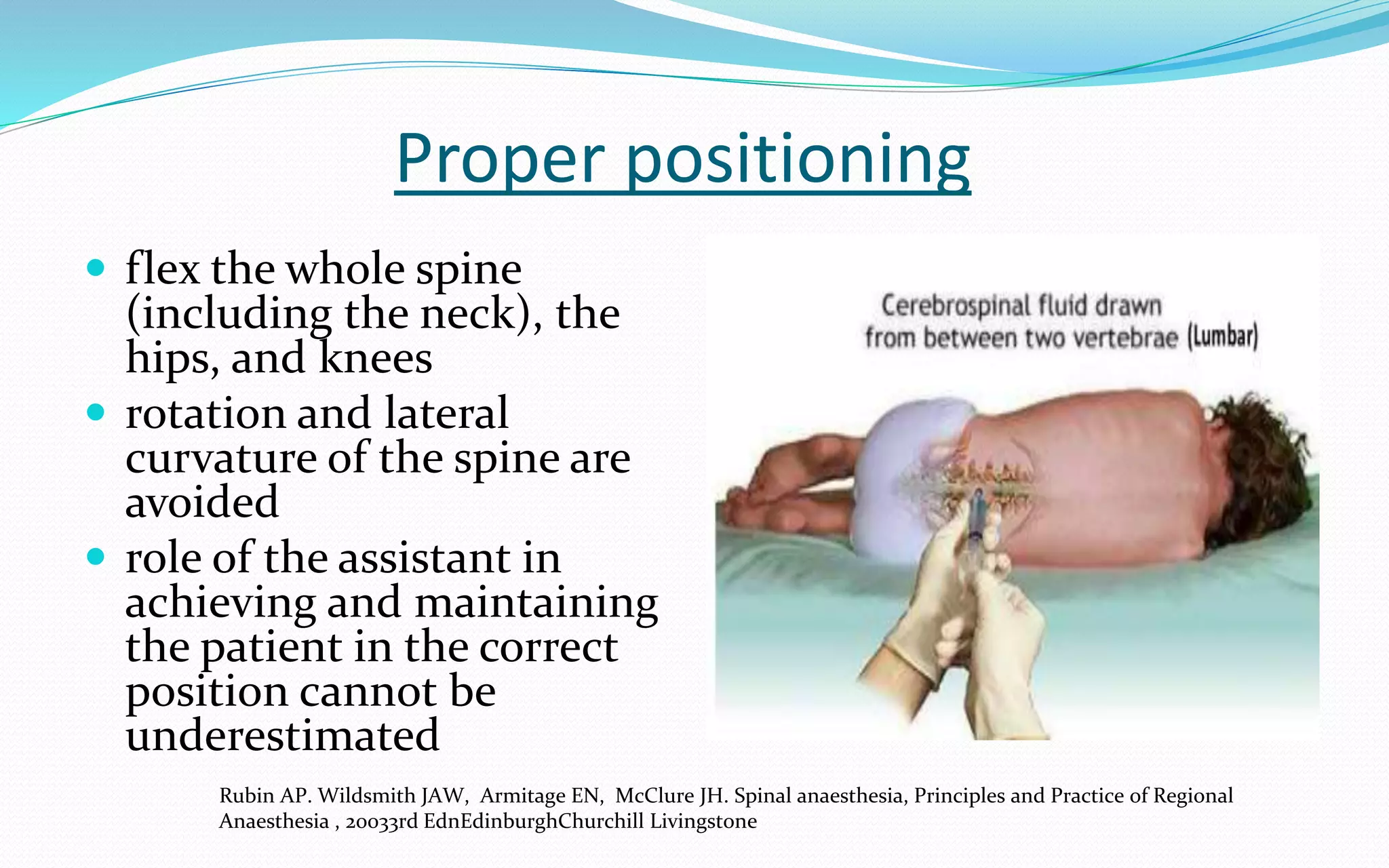 Ensuring success in Spinal Anesthesia.pptx