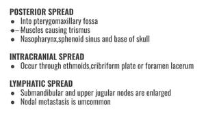 Malignant tumors of Nose and PNS | PDF