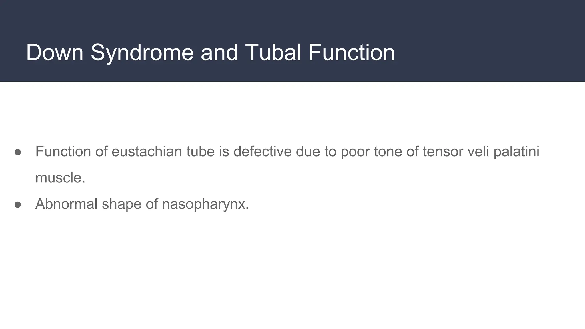 ENT presentation on the disorders of eustachian tube for | PPT