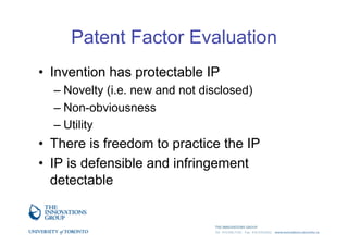 Introduction to technology commercialization