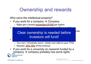 Introduction to technology commercialization