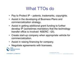 Introduction to technology commercialization