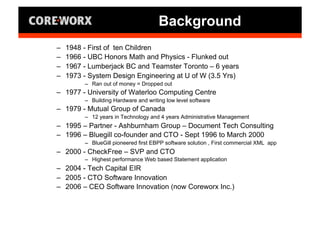 Entrepreneurship: "Lived It" with Ray Simonson