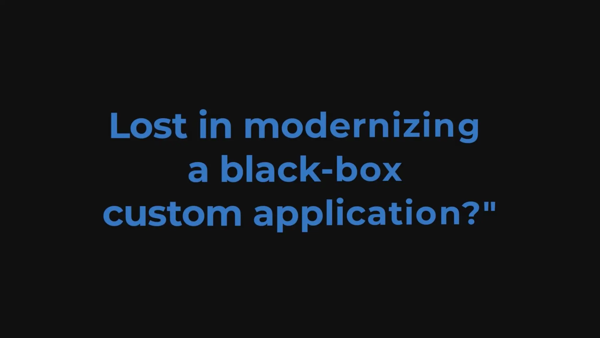 © 2023, Amazon Web Services, Inc. or its affiliates. All rights reserved.
Modernizing
with 2 of the Rs
Automatically discover Modernization Patterns
 